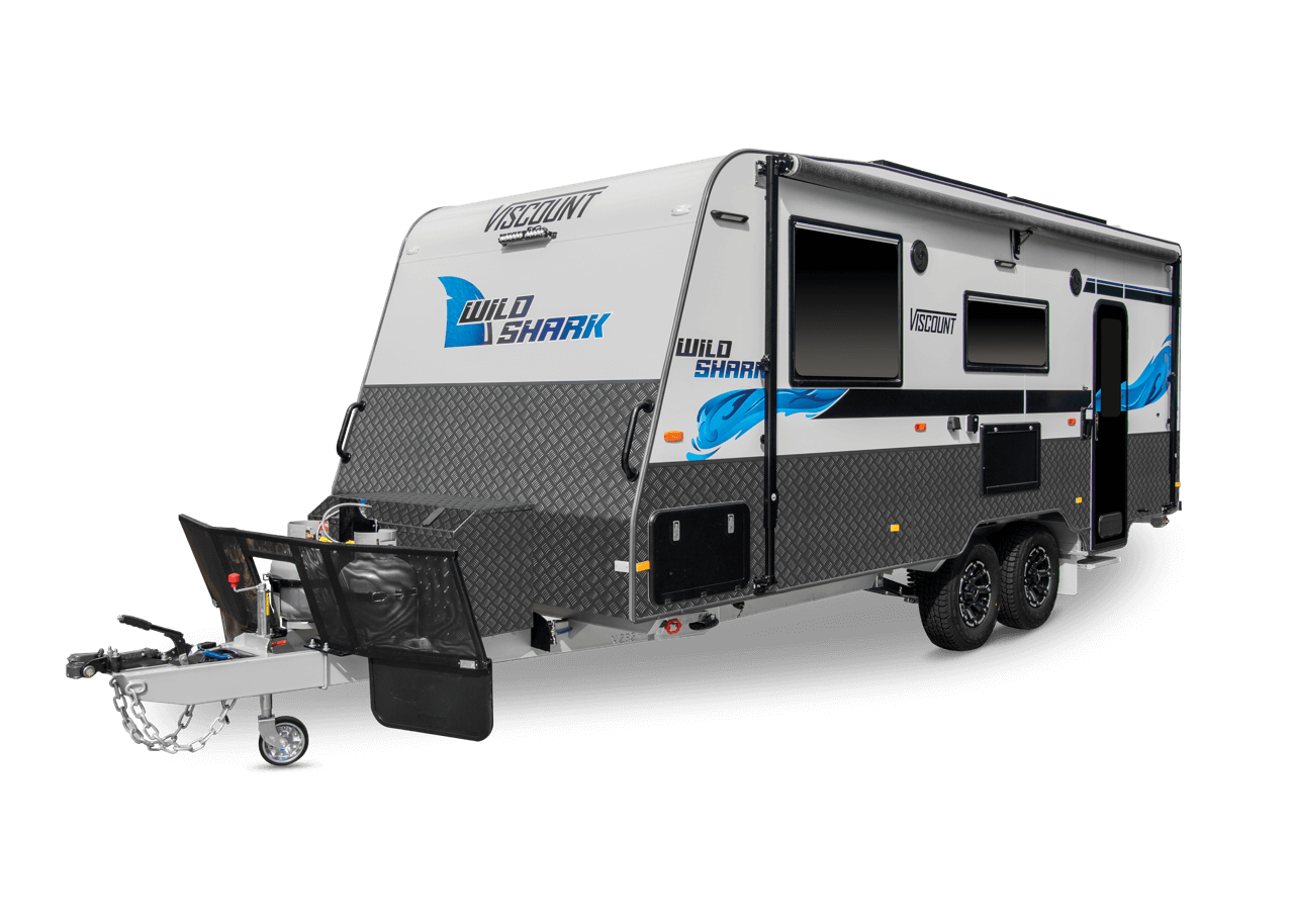 Wild Shark - Viscount - V2324 (2) - Transparent Background With Drop Shadow Large